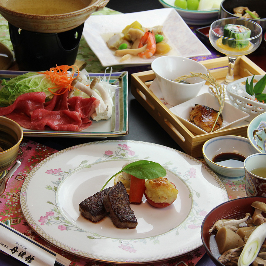 米沢牛と和会席料理-1